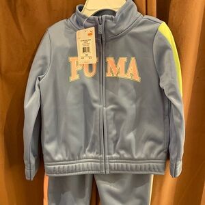 Puma track suit for girls. Size 12 months. New with tags.